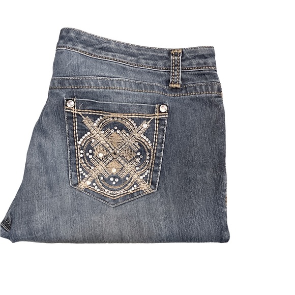 Nine W. women’s jeans flared Sz 16/33 - Picture 1 of 5